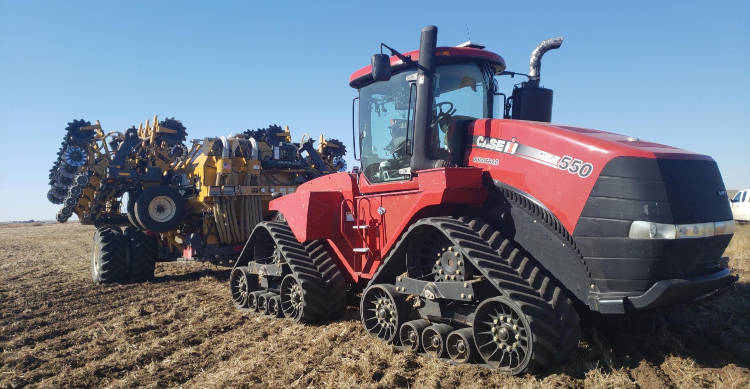 Strip-till application machinery