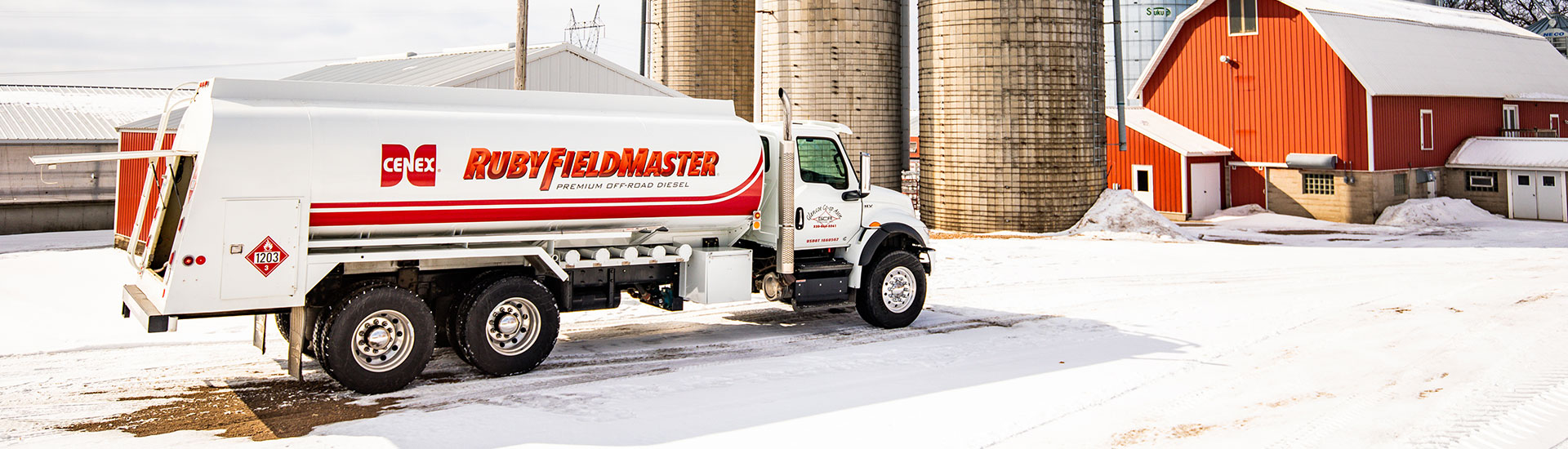 Cenex® Ruby Fieldmaster® delivery truck